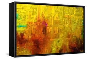 Visual 2-Rabi Khan-Framed Stretched Canvas