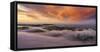 Visual Landscape Magical Sunset Clouds, East Bay, California-Vincent James-Framed Stretched Canvas