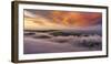 Visual Landscape Magical Sunset Clouds, East Bay, California-Vincent James-Framed Photographic Print