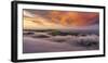 Visual Landscape Magical Sunset Clouds, East Bay, California-Vincent James-Framed Photographic Print