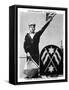 Visual Signalman, (3rd Clas), 1937-WA & AC Churchman-Framed Stretched Canvas