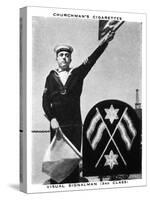 Visual Signalman, (3rd Clas), 1937-WA & AC Churchman-Stretched Canvas