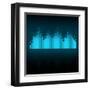 Visualisation of Sound Waves-oriontrail2-Framed Art Print