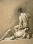 Two Manly Nudes (Due Nudi Virili)-Vitale Sala-Giclee Print