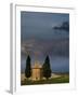 Vitaleta Chapel near Val D'orcia with Morning Light also known as The Church of the Madonna-Terry Eggers-Framed Photographic Print