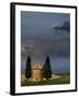 Vitaleta Chapel near Val D'orcia with Morning Light also known as The Church of the Madonna-Terry Eggers-Framed Photographic Print