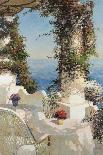 Positano Seascape-Vitali Bondarenko-Framed Art Print