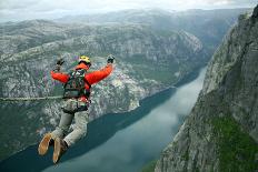 Rope Jumping-Vitalii Nesterchuk-Photographic Print