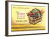 Vitality Seeds Advertisement, Vegetable Basket-null-Framed Art Print