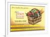 Vitality Seeds Advertisement, Vegetable Basket-null-Framed Premium Giclee Print