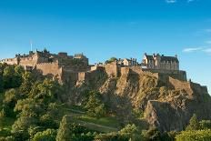 Edinburgh Castle (Uk) on a Clear Sunny Day-vitalytitov-Photographic Print