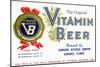 Vitamin Beer-null-Mounted Art Print