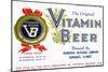 Vitamin Beer-null-Mounted Art Print