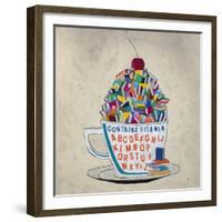 Vitamins A to Z-Clayton Rabo-Framed Giclee Print