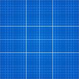 Brown and Blue Tiles-vitavalka-Art Print