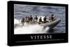 Vitesse: Citation Et Affiche D'Inspiration Et Motivation-null-Stretched Canvas