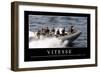 Vitesse: Citation Et Affiche D'Inspiration Et Motivation-null-Framed Photographic Print