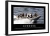 Vitesse: Citation Et Affiche D'Inspiration Et Motivation-null-Framed Photographic Print