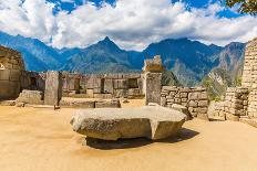 Mysterious City - Machu Picchu, Peru,South America. the Incan Ruins. Example of Polygonal Masonry A-vitmark-Photographic Print