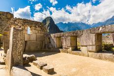 Mysterious City - Machu Picchu, Peru,South America. the Incan Ruins and Terrace. Example of Polygon-vitmark-Photographic Print