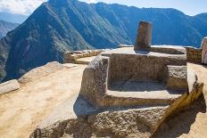 Mysterious City - Machu Picchu, Peru,South America. the Incan Ruins and Terrace. Example of Polygon-vitmark-Photographic Print