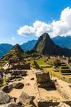 Mysterious City - Machu Picchu, Peru,South America. the Incan Ruins and Terrace. Example of Polygon-vitmark-Photographic Print