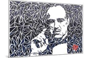 Vito Corleone-Cristian Mielu-Mounted Art Print