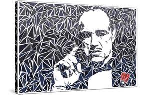 Vito Corleone-Cristian Mielu-Stretched Canvas