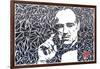 Vito Corleone-Cristian Mielu-Framed Art Print