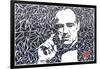 Vito Corleone-Cristian Mielu-Framed Art Print