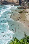 Surfing inside the Barrel in Barra Da Tijuca Beach, Rio De Janeiro, Brazil-Vitor Marigo-Framed Photographic Print
