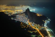 View from Corcovado Mountain to the Sugar Loaf, Tijuca National Park, Rio De Janeiro, Brazil-Vitor Marigo-Photographic Print