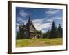 Vitoslavitsky Museum of Wooden Architecture, Novgorod Oblast, Veliky Novgorod, Russia-Walter Bibikow-Framed Photographic Print