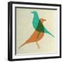 Vitra Eames House Birds II-Anita Nilsson-Framed Art Print