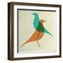 Vitra Eames House Birds II-Anita Nilsson-Framed Art Print