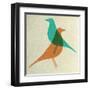 Vitra Eames House Birds II-Anita Nilsson-Framed Art Print