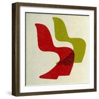 Vitra Panton Chairs I-Anita Nilsson-Framed Art Print