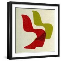 Vitra Panton Chairs I-Anita Nilsson-Framed Art Print