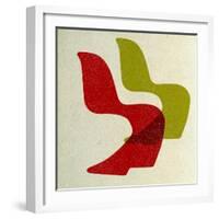 Vitra Panton Chairs I-Anita Nilsson-Framed Art Print