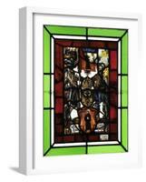 Vitrail aux armes de l'Empire-null-Framed Giclee Print