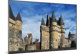 Vitre Castle-null-Mounted Giclee Print