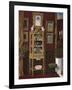 Vitrine Display Cabinet-null-Framed Art Print