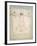 Vitruvian Man, c.1492-Leonardo da Vinci-Framed Giclee Print