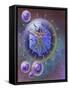 Vitruvian Man Inside Virus Particle-null-Framed Stretched Canvas