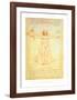 Vitruvian Man-Leonardo da Vinci-Framed Art Print