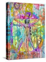 Vitruvian Man-Dean Russo- Exclusive-Stretched Canvas