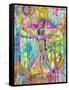 Vitruvian Man-Dean Russo- Exclusive-Framed Stretched Canvas