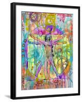 Vitruvian Man-Dean Russo- Exclusive-Framed Giclee Print