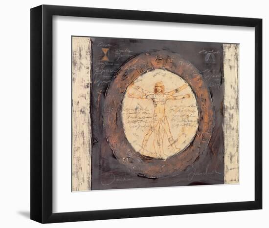 Vitruvian Theme-Joadoor-Framed Art Print