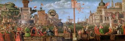 Vision of St. Augustine, Detail of the Dog, 1502-08-Vittore Carpaccio-Giclee Print